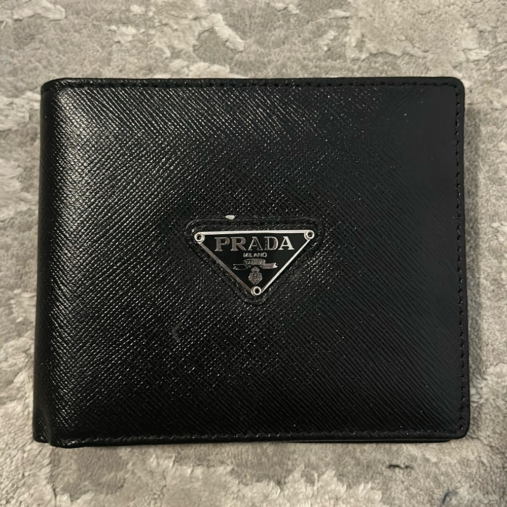 Men’s Prada black wallet